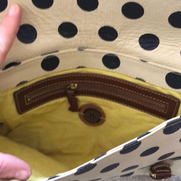 Anthropologie Polk Dot Clutch - Picture 4 of 5